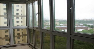 Панорамное остекление лоджии Красногорск цена от 11 тыс. руб. м/п.